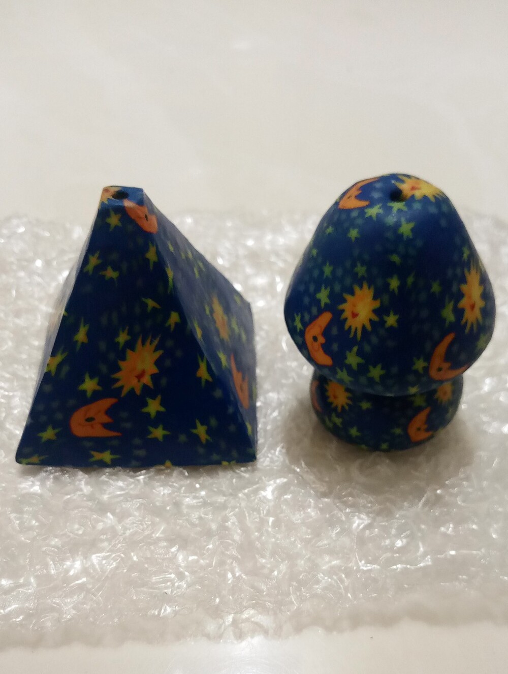 VTG 90s NWOT 2 Sun Moon Stars Incense Holders